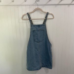 Forever 21 Denim Overall Dress